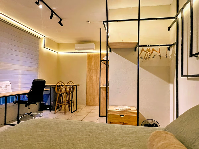 Loft Moderno#1 | Netflix | Cama tamaño queen | Aire acondicionado completo